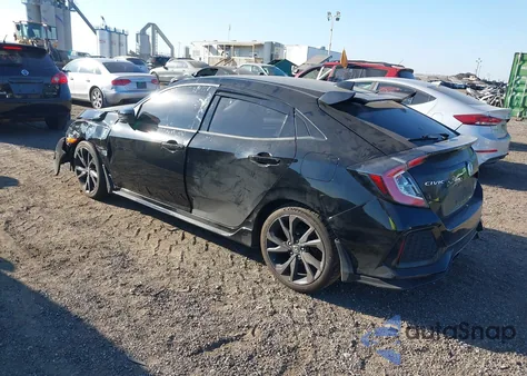 2018 Honda Civic Sport Touring из США, поврежденный, VIN SHHFK7H99JU430546